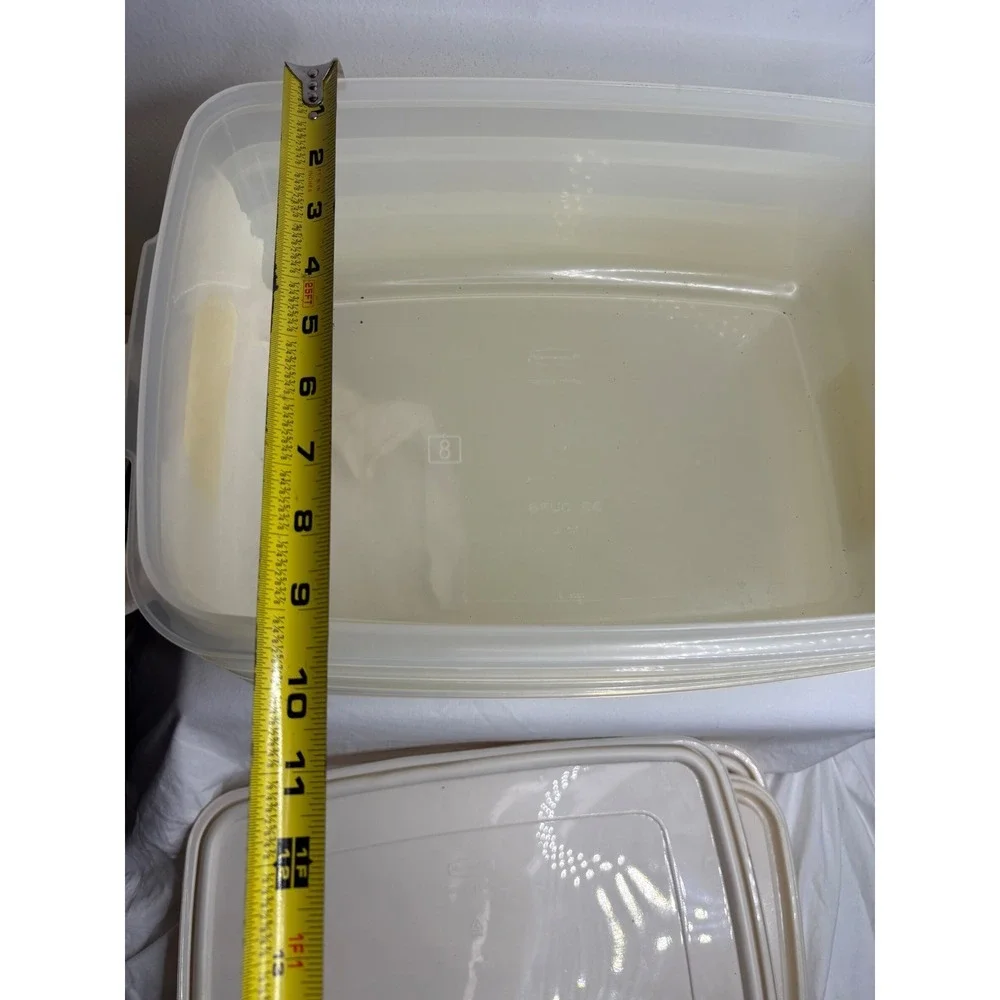 Tupperware plastic organization